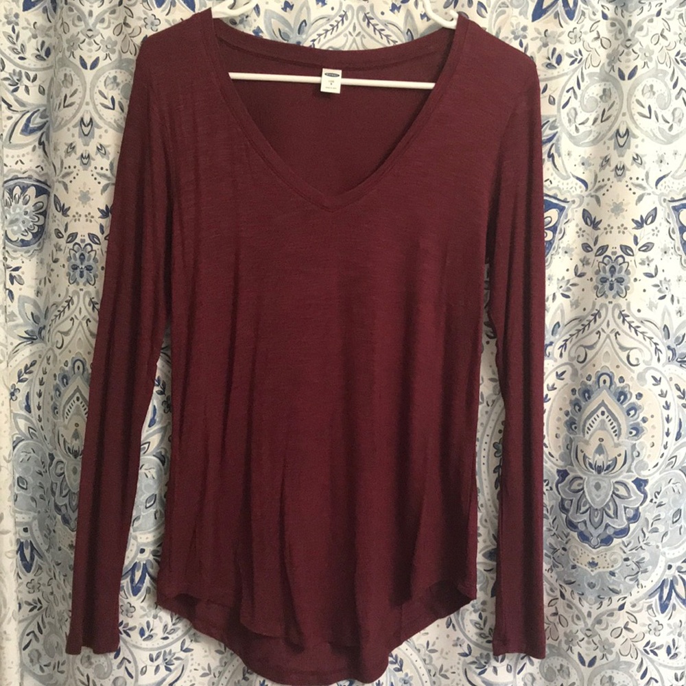 Old Navy Luxe V-Neck Tee